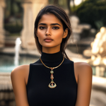 Load image into Gallery viewer, Ember Embrace Hasli Necklace β Elegant Handcrafted Necklaces