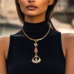 Load image into Gallery viewer, Ember Embrace Hasli Necklace β Elegant Handcrafted Necklaces