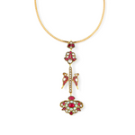 Load image into Gallery viewer, Parakeet Panache Hasli β Elegant Handcrafted Necklaces