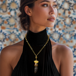 Load image into Gallery viewer, Mystic Dagger Necklace β Elegant Handcrafted Necklaces