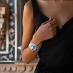 Load image into Gallery viewer, Ripple and Shine Cuff β Elegant Handcrafted Bracelets