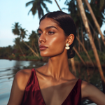 Load image into Gallery viewer, Prismatic Duet Mirrored Drop Earring β Elegant Handcrafted Earrings