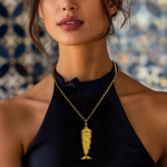 Load image into Gallery viewer, Oceanic Odyssey Pendant Necklace β Elegant Handcrafted Necklaces