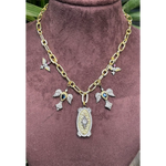 Load image into Gallery viewer, Flight of Fancy Charm Necklace β Elegant Handcrafted Necklaces