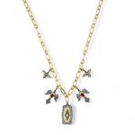 Load image into Gallery viewer, Flight of Fancy Charm Necklace β Elegant Handcrafted Necklaces