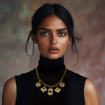 Load image into Gallery viewer, "Celestial Carousel Charms Necklace" β Elegant Handcrafted Necklaces