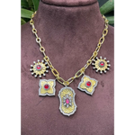 Load image into Gallery viewer, "Celestial Carousel Charms Necklace" β Elegant Handcrafted Necklaces