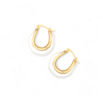 Load image into Gallery viewer, Pearl Embrace Hoops Earring β Elegant Handcrafted Earrings