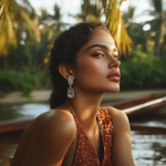 Load image into Gallery viewer, Sapphire Serenade Crystal Drop Earrings β Elegant Handcrafted Earrings