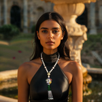 Load image into Gallery viewer, Regal Tassel Necklace β Elegant Handcrafted Necklaces