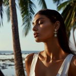 Load image into Gallery viewer, Parrot Paradise Drop Earring β Elegant Handcrafted Earrings