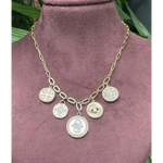 Load image into Gallery viewer, Celestial Charms Necklace β Elegant Handcrafted Necklaces