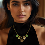 Load image into Gallery viewer, Celestial Charms Necklace β Elegant Handcrafted Necklaces