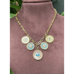 Load image into Gallery viewer, Celestial Charms Necklace β Elegant Handcrafted Necklaces