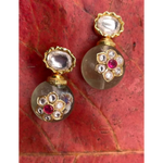 Load image into Gallery viewer, Verdant Bloom Drops Earring β Elegant Handcrafted Earrings