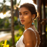 Load image into Gallery viewer, Swirl and Shine Drop Earrings β Elegant Handcrafted Earrings