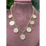 Load image into Gallery viewer, Ethereal Eclipse Charm Necklace β Elegant Handcrafted Necklaces