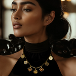 Load image into Gallery viewer, Ethereal Eclipse Charm Necklace β Elegant Handcrafted Necklaces