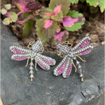Load image into Gallery viewer, Nature's Nymph Stud Earring β Elegant Handcrafted Earrings