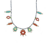 Load image into Gallery viewer, Kundan Kaleidoscope Necklace β Elegant Handcrafted Necklaces