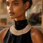 Load image into Gallery viewer, Entangled Mesh Elegance Necklace β Elegant Handcrafted Necklaces