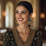 Load image into Gallery viewer, Mayur Chand Bali Earrings β Elegant Handcrafted Earrings