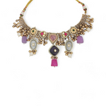 Load image into Gallery viewer, Multi Stone Necklace β Elegant Handcrafted Necklaces