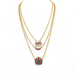 Load image into Gallery viewer, Celestial Cascade Necklace β Elegant Handcrafted Necklaces