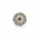 Load image into Gallery viewer, Chandni Halo Ring β Elegant Handcrafted Rings