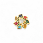 Load image into Gallery viewer, Navratna Blossom Ring β Elegant Handcrafted Rings