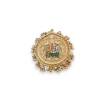 Load image into Gallery viewer, The Gajendra Mandala Ring β Elegant Handcrafted Rings