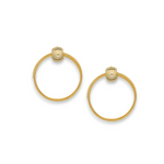 Load image into Gallery viewer, Orbital Embrace Earrings β Elegant Handcrafted Uncategorized