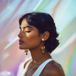 Load image into Gallery viewer, Golden Cascade Earrings β Elegant Handcrafted Earrings