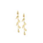 Load image into Gallery viewer, Gilded Cascade Earrings β Elegant Handcrafted Earrings