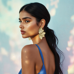 Load image into Gallery viewer, Gilded Petals Earrings β Elegant Handcrafted Earrings