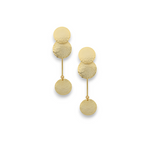 Load image into Gallery viewer, Golden Eclipse Earrings β Elegant Handcrafted Earrings