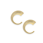 Load image into Gallery viewer, Gilded Crescents Earrings β Elegant Handcrafted Earrings