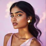 Load image into Gallery viewer, Gilded Crescents Earrings β Elegant Handcrafted Earrings