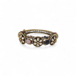 Load image into Gallery viewer, Jeweled Blossom Bangle β Elegant Handcrafted Bracelets