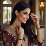 Load image into Gallery viewer, Royal Rajastan Bridal Bangles (Pair) β Elegant Handcrafted Bracelets