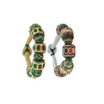Load image into Gallery viewer, The "Emerald Garden" Meenakari Pochi β Elegant Handcrafted Bracelets
