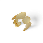 Load image into Gallery viewer, Gilded Eclipse Cuff β Elegant Handcrafted Bracelets