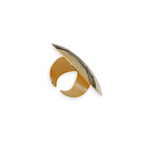 Load image into Gallery viewer, Golden Orb Ring β Elegant Handcrafted Rings