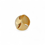 Load image into Gallery viewer, Golden Broad Band Ring β Elegant Handcrafted Rings