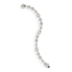 Load image into Gallery viewer, Radiant Ripple Silver Bracelet β Elegant Handcrafted Bracelets