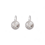 Load image into Gallery viewer, Starry Pearl Drop Silver Earrings – Elegant Handcrafted Earrings
