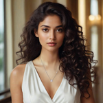 Load image into Gallery viewer, Celestial Halo Silver Pendant Necklace β Elegant Handcrafted Necklaces