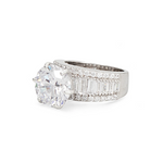 Load image into Gallery viewer, "The Radiant Splendor" Silver Ring β Elegant Handcrafted Rings