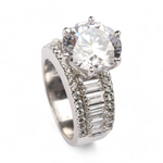 Load image into Gallery viewer, "The Radiant Splendor" Silver Ring β Elegant Handcrafted Rings