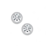 Load image into Gallery viewer, Round 92.5 Silver Studs β Elegant Handcrafted Earrings